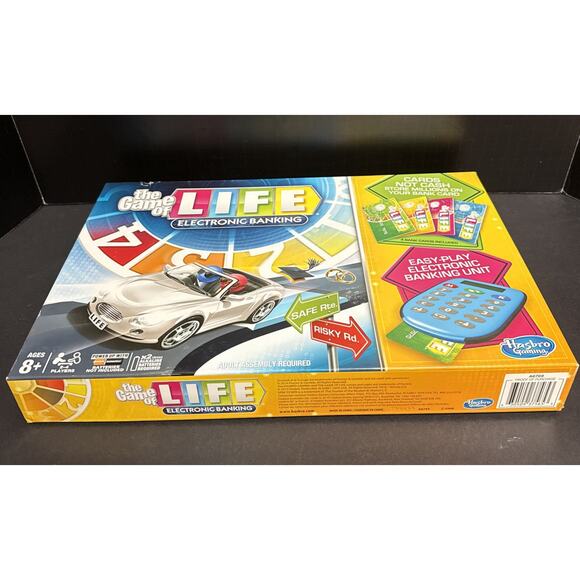 The Game of Life Electronic Banking Board Game 100% Complete Tested Hasbro 2014 - Picture 11 of 14